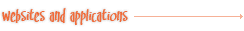 websites and applications